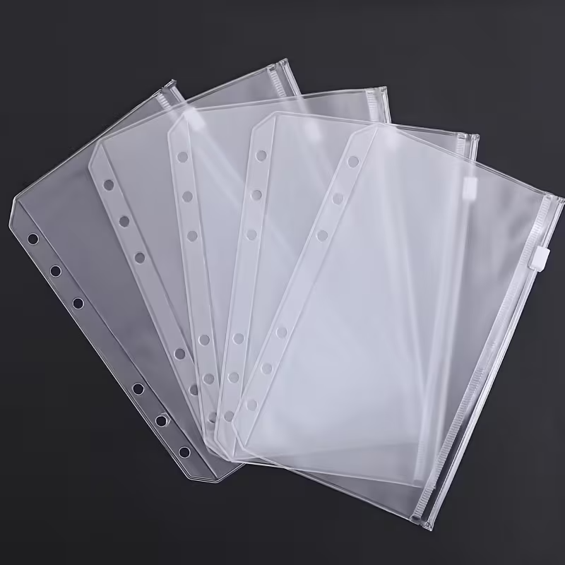 Portfolio Folder Zip - A5/A6/A7 Bolsos de fichário Pastas com