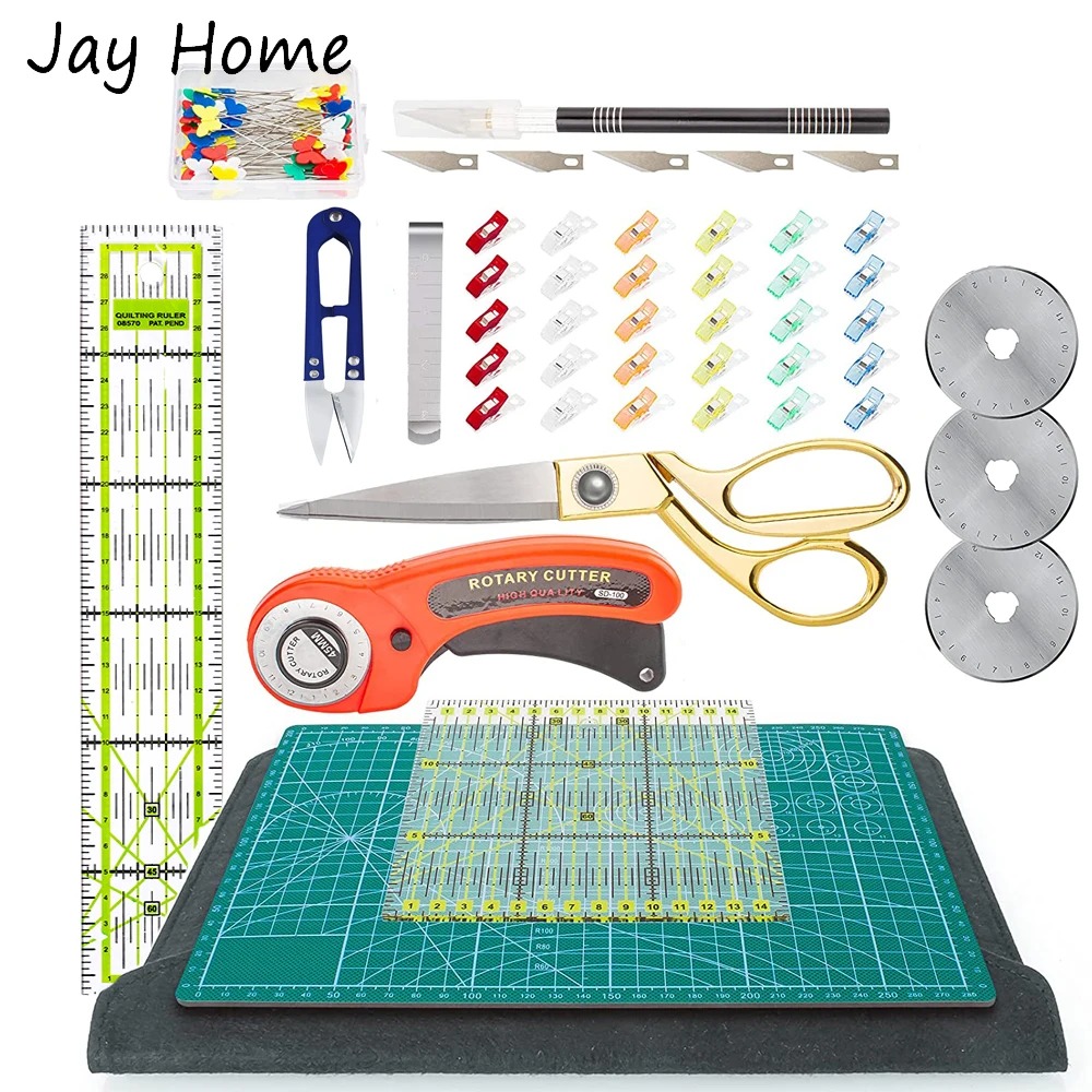 Scissors Stainless Craft - 42 pçs conjunto de cortador rotativo