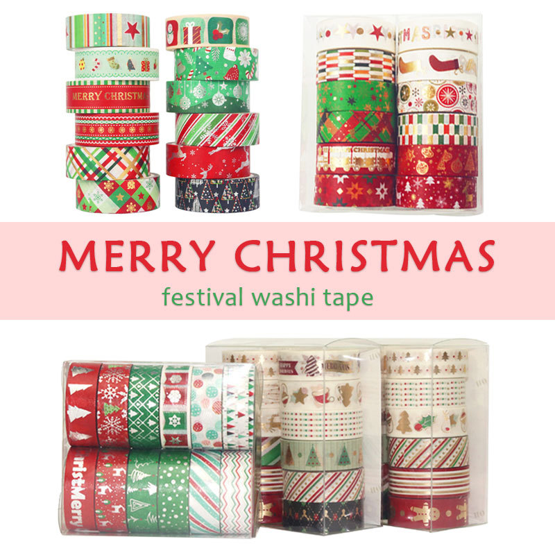 Washi Tape Set - 60 medidor de Natal Conjunto de