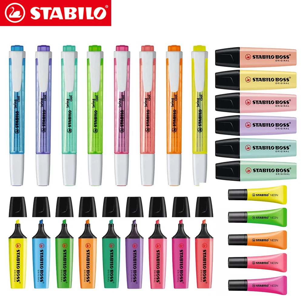 Stabilo Marker Swing Cool - Conjunto de marcadores marcadores STABILO BOSS