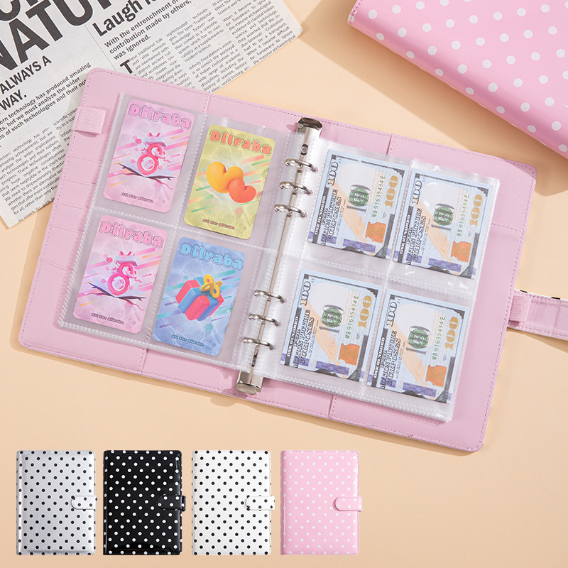 Notebook Dotted A5 - Caderno de Orçamento A5 com Folhas