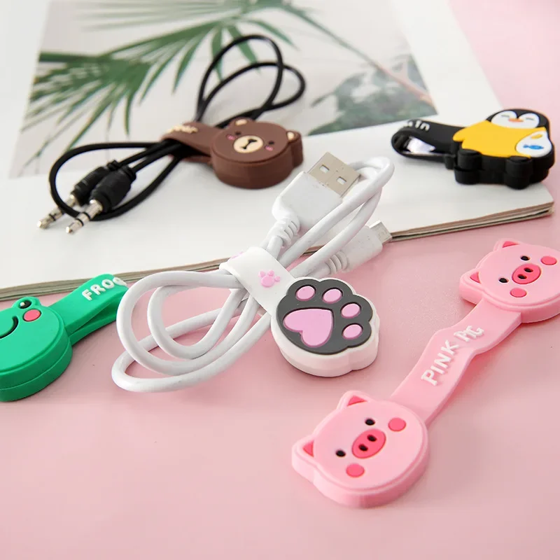 Bookmark Magnetic Clip - Organizador de cabos de animais magnéticos,