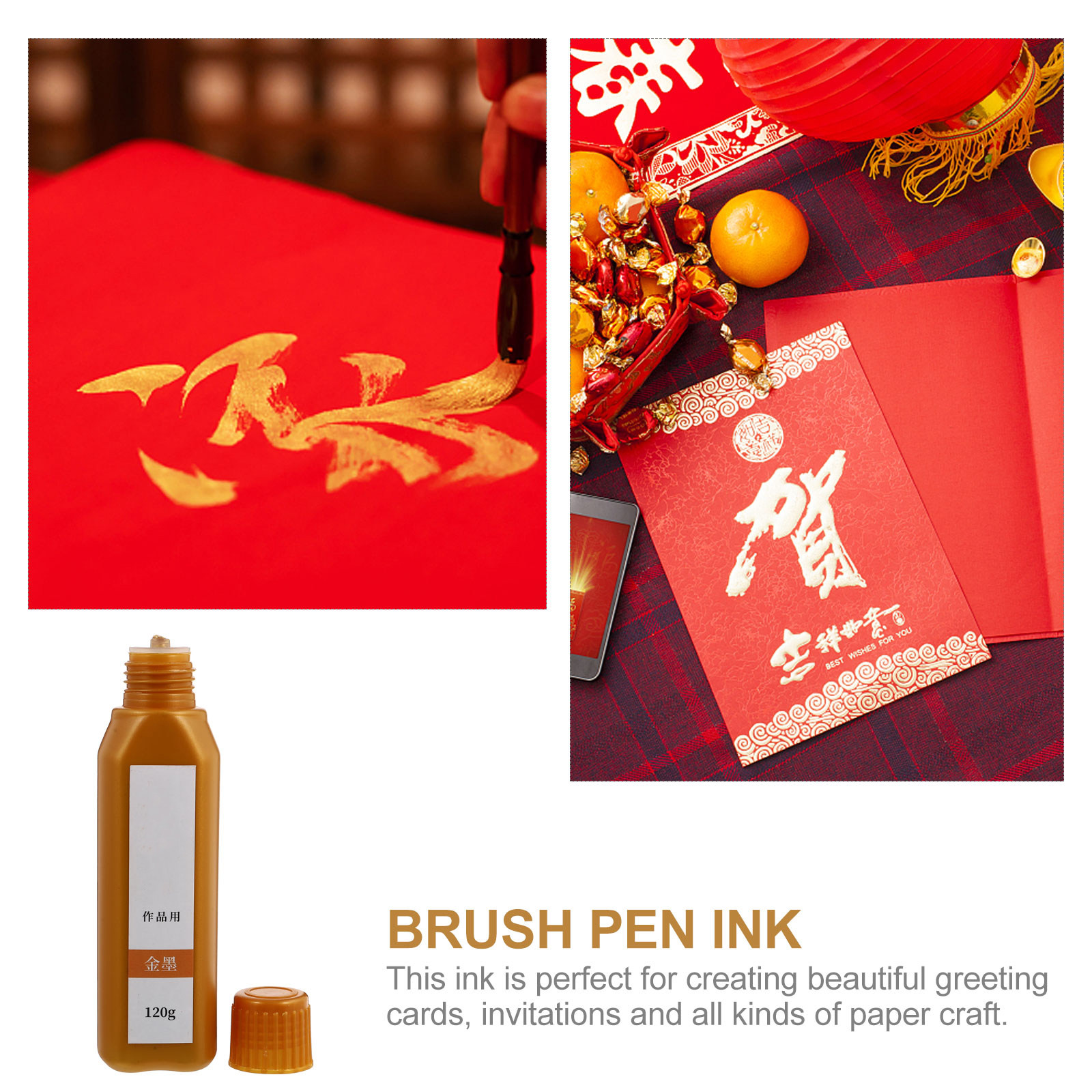 Calligraphy Ink Bottle - 1 Frasco de Tinta para Caligrafia
