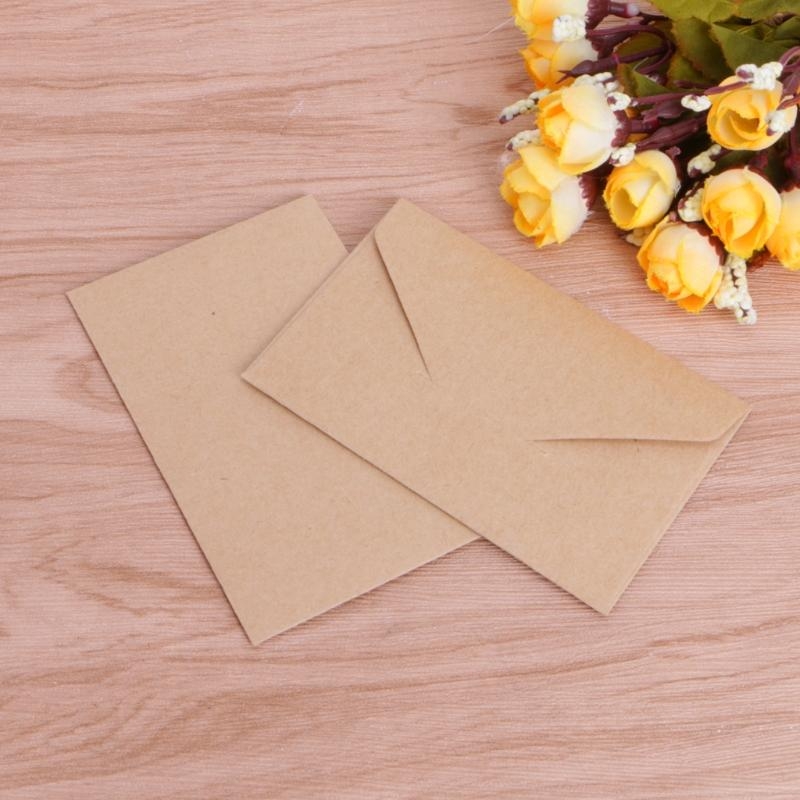 Letter Envelope Kraft - 50 envelopes vintage do vintage pces