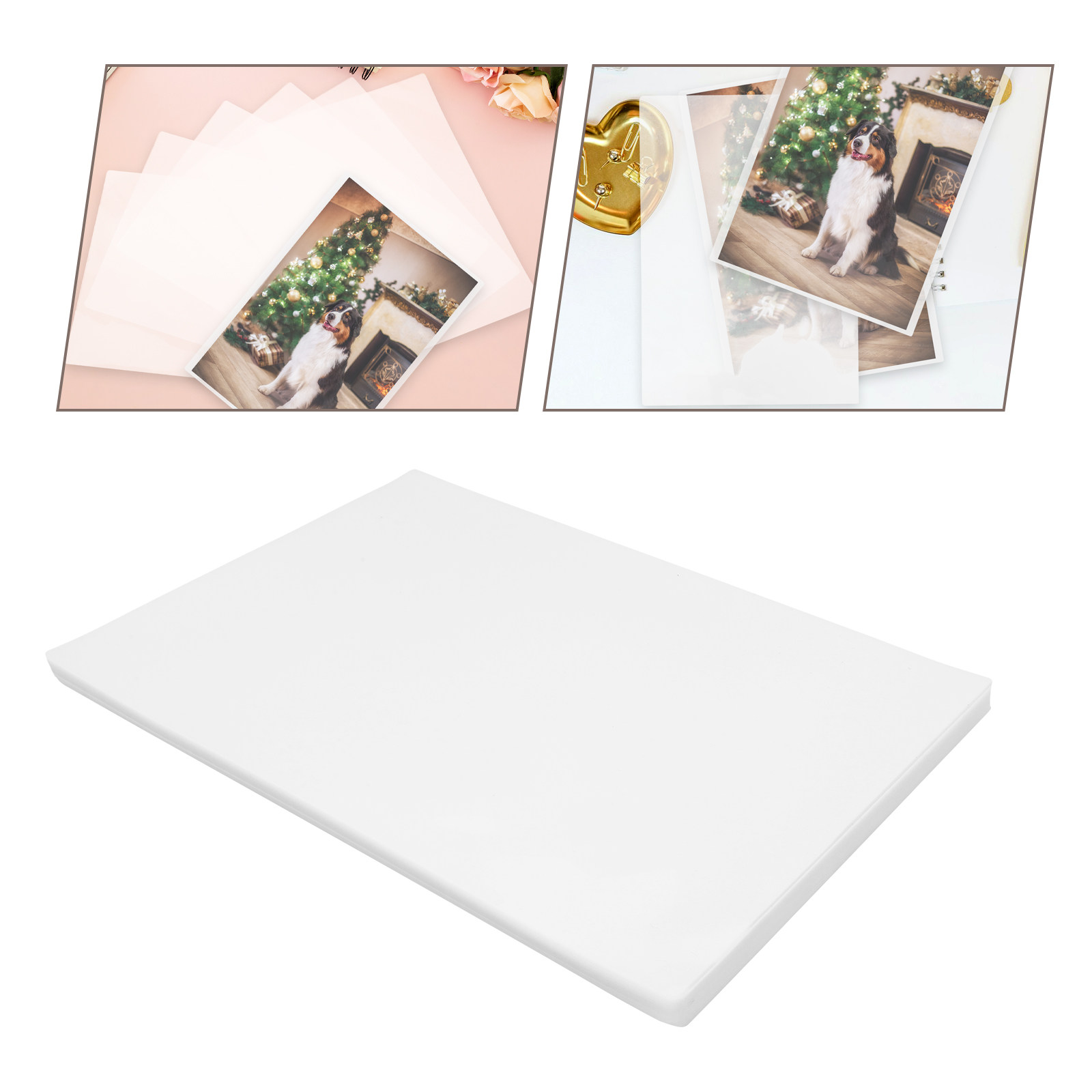 Document Laminator Pouch - 100 Unidades de Folhas de Laminação