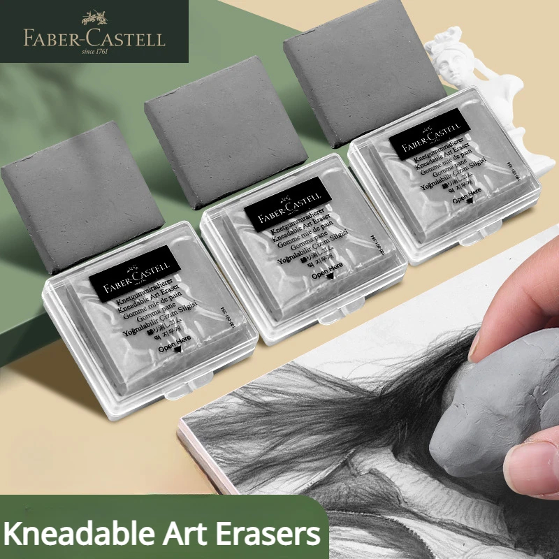 Rubber Eraser Kneaded - Faber-castell 2 peças de borrachas de