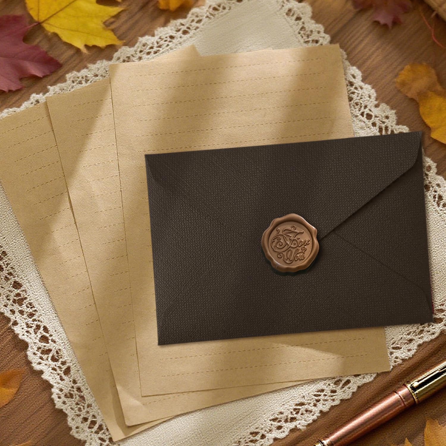Conjunto de Papel para Escrita - Letter Envelope Kraft avaliação e preço