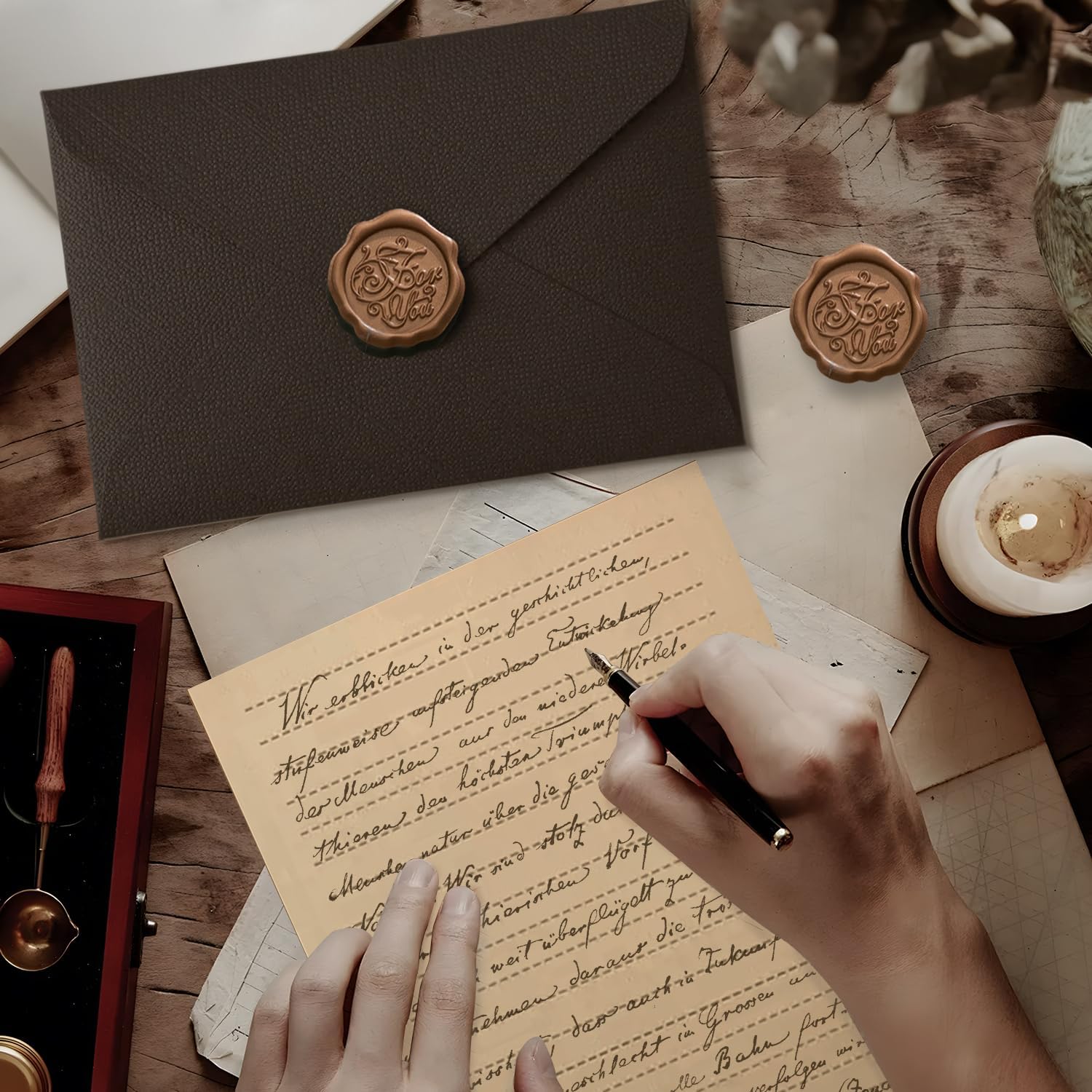 Conjunto de Papel para Escrita - Letter Envelope Kraft avaliação e preço