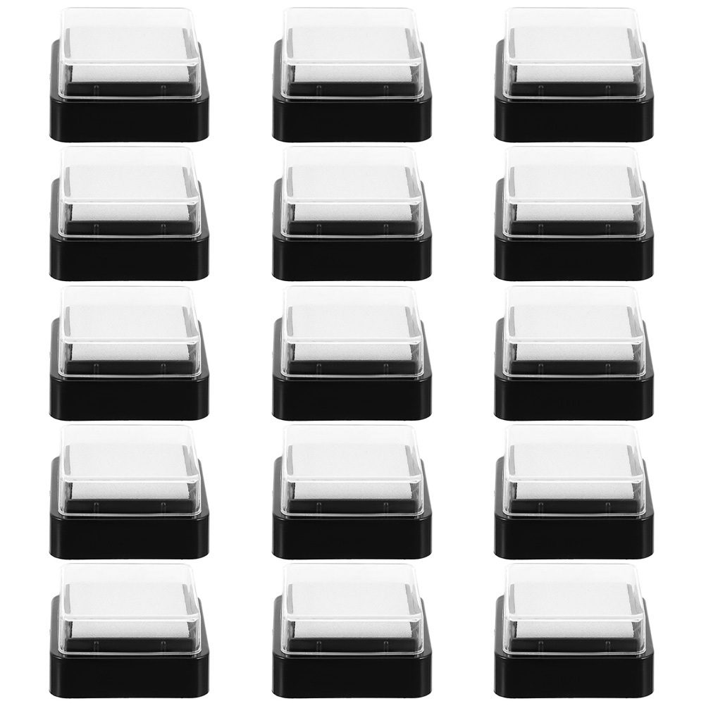 15 Almofadas de Tinta em Branc - Self Inking Stamp avaliação e preço