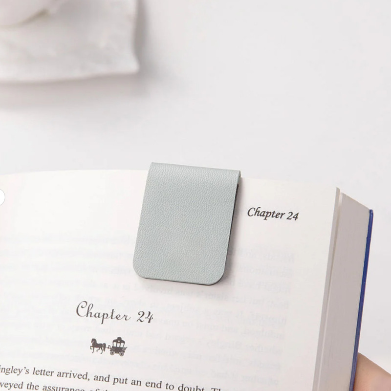 Marcador Magnético de Couro Pr - Bookmark Magnetic Clip avaliação e preço