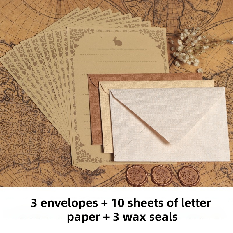 Conjunto de Convites de Casame - Letter Envelope Kraft avaliação e preço
