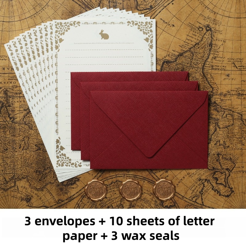 Conjunto de Convites de Casame - Letter Envelope Kraft avaliação e preço