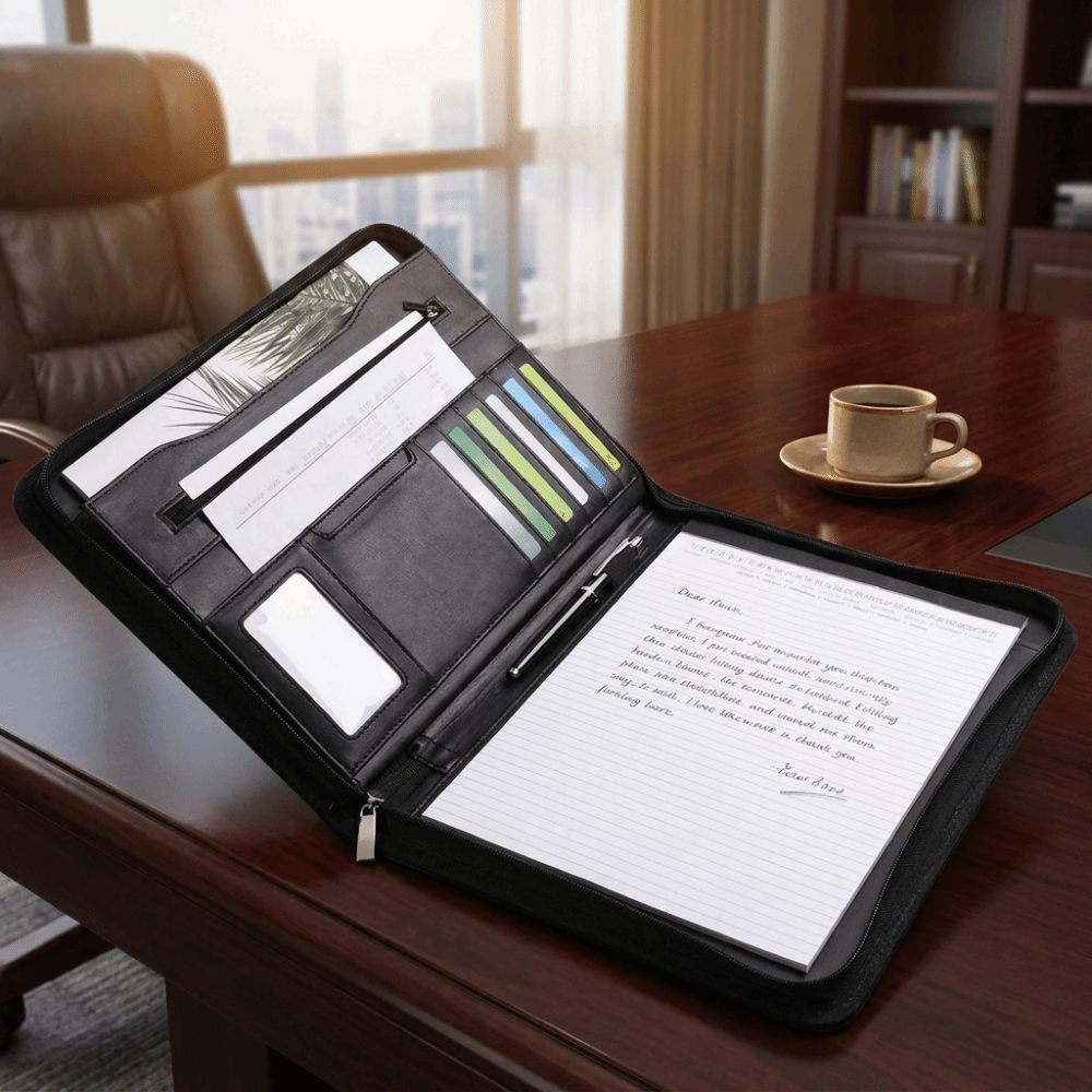 Material de Escritório Pasta d - Portfolio Folder Zip avaliação e preço