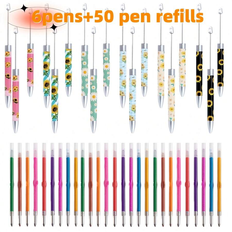 6 peças de canetas criativas c - Total Stationery & Office Supply avaliação e preço