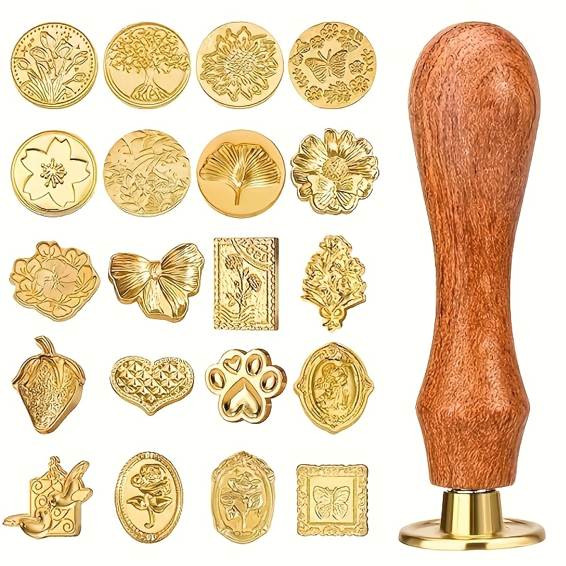 Conjunto de 21 peças de selos  - Wax Seal Stamp Kit avaliação e preço