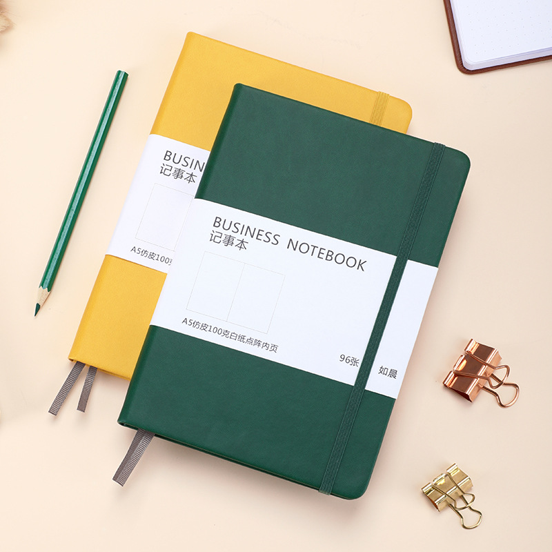 Caderno A5 de Capa Dura - 192  - Notebook Dotted A5 avaliação e preço