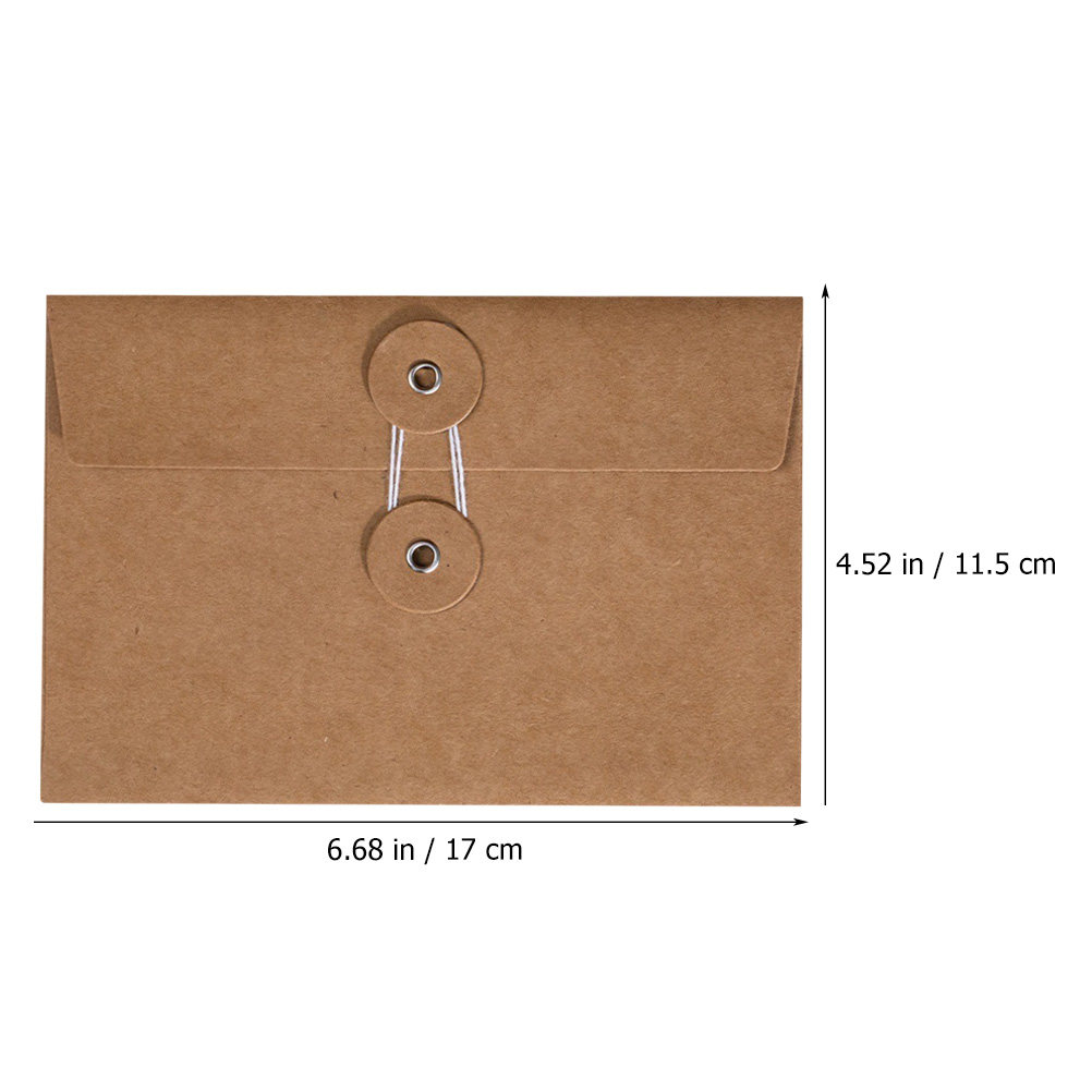 30 Envelopes de Papel Kraft em - Letter Envelope Kraft avaliação e preço