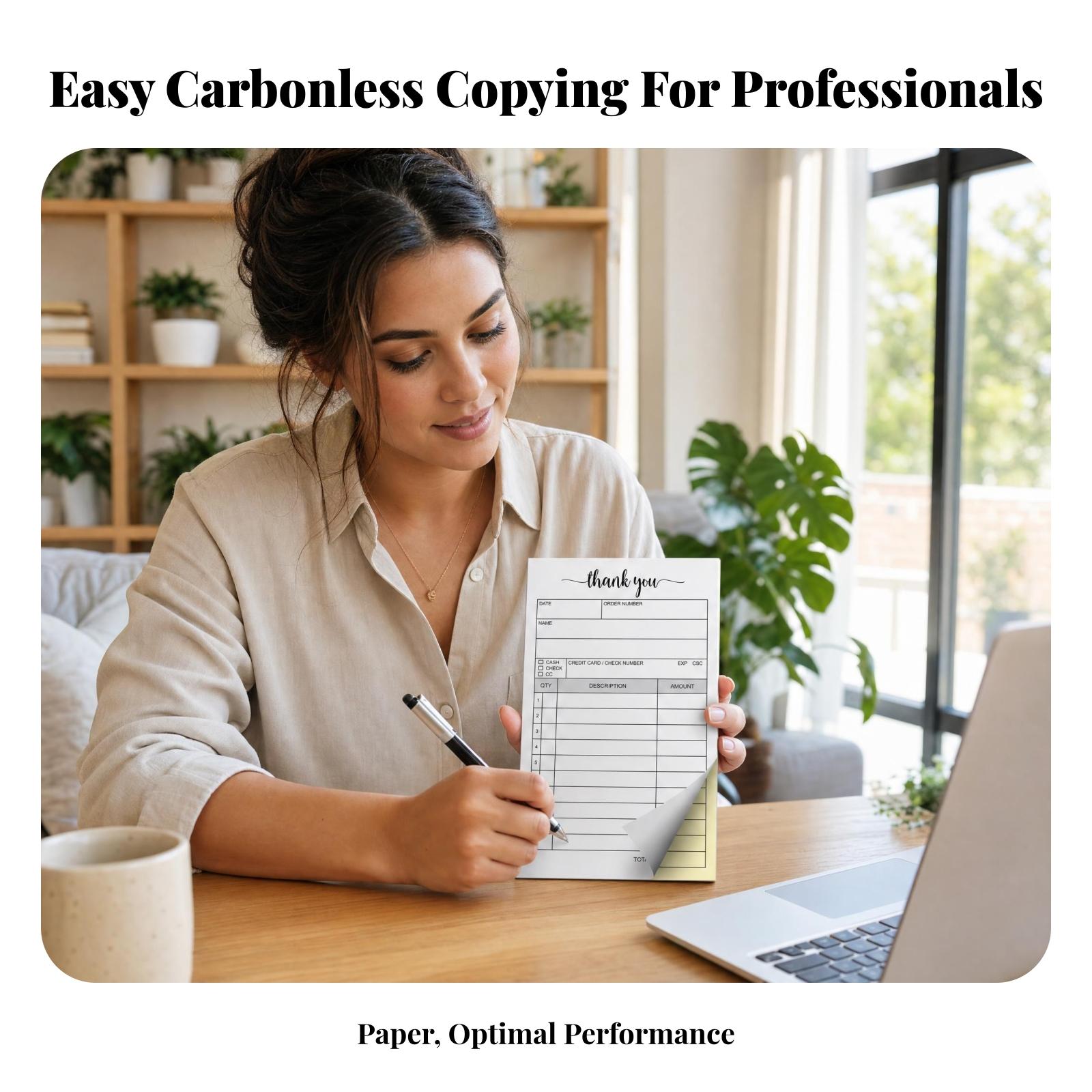 Bloco de Recibos Carbonless de - Carbon Copy Book avaliação e preço