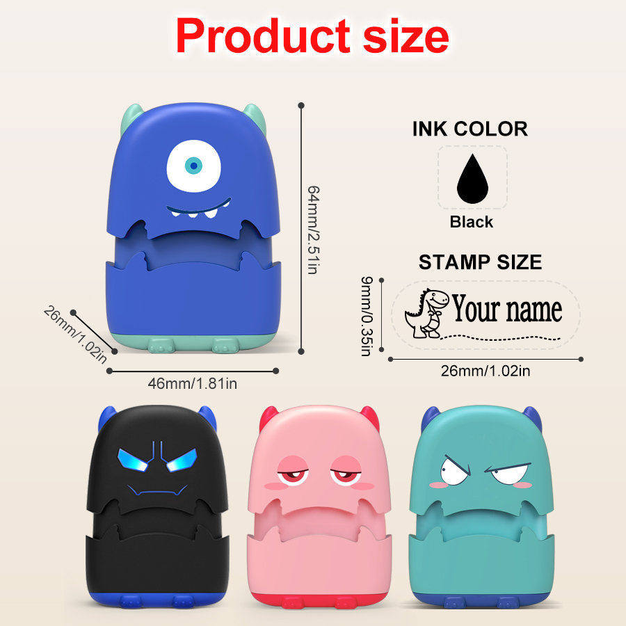 Carimbo personalizado com nome - Self Inking Stamp avaliação e preço