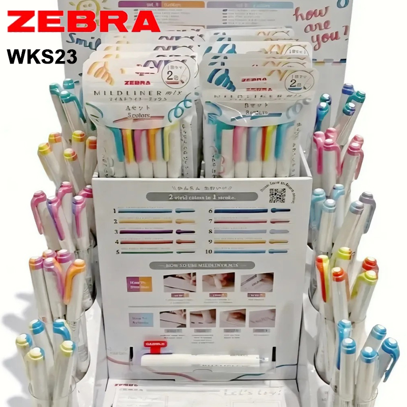 Canetas Marcadoras Mildliner W - Zebra Pen Mildliner avaliação e preço