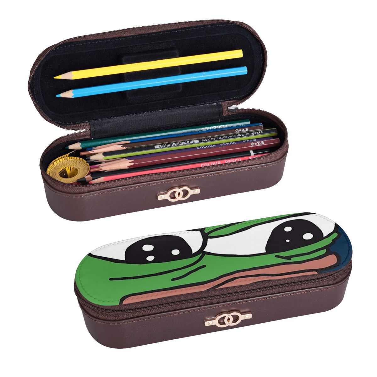 Estojo de Couro de Alta Qualid - Stationery Office Supply Store avaliação e preço