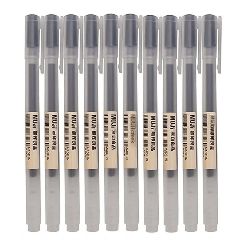 6/8 Pçs/set Kawaii MUJIs Canet - Muji Stationery Gel Pen avaliação e preço