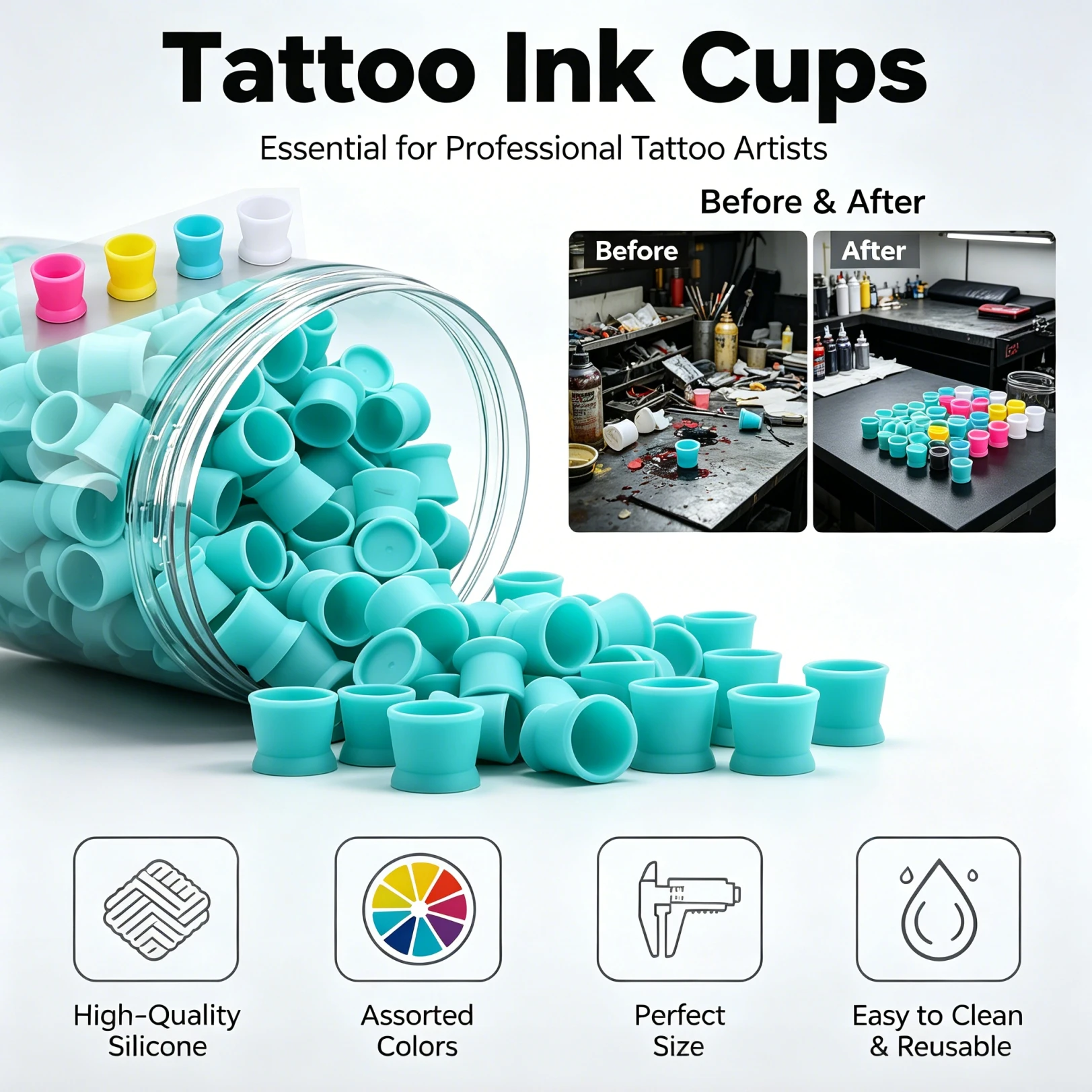 Copos de silicone para tinta d - Calligraphy Ink Bottle avaliação e preço