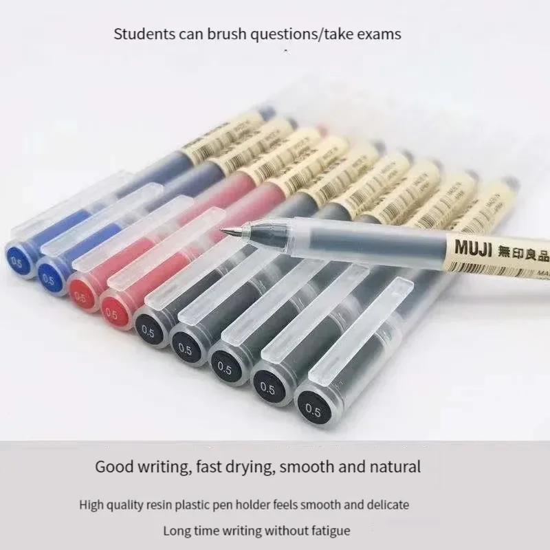 Caneta Gel MUJI Adorável Preta - Muji Stationery Gel Pen avaliação e preço