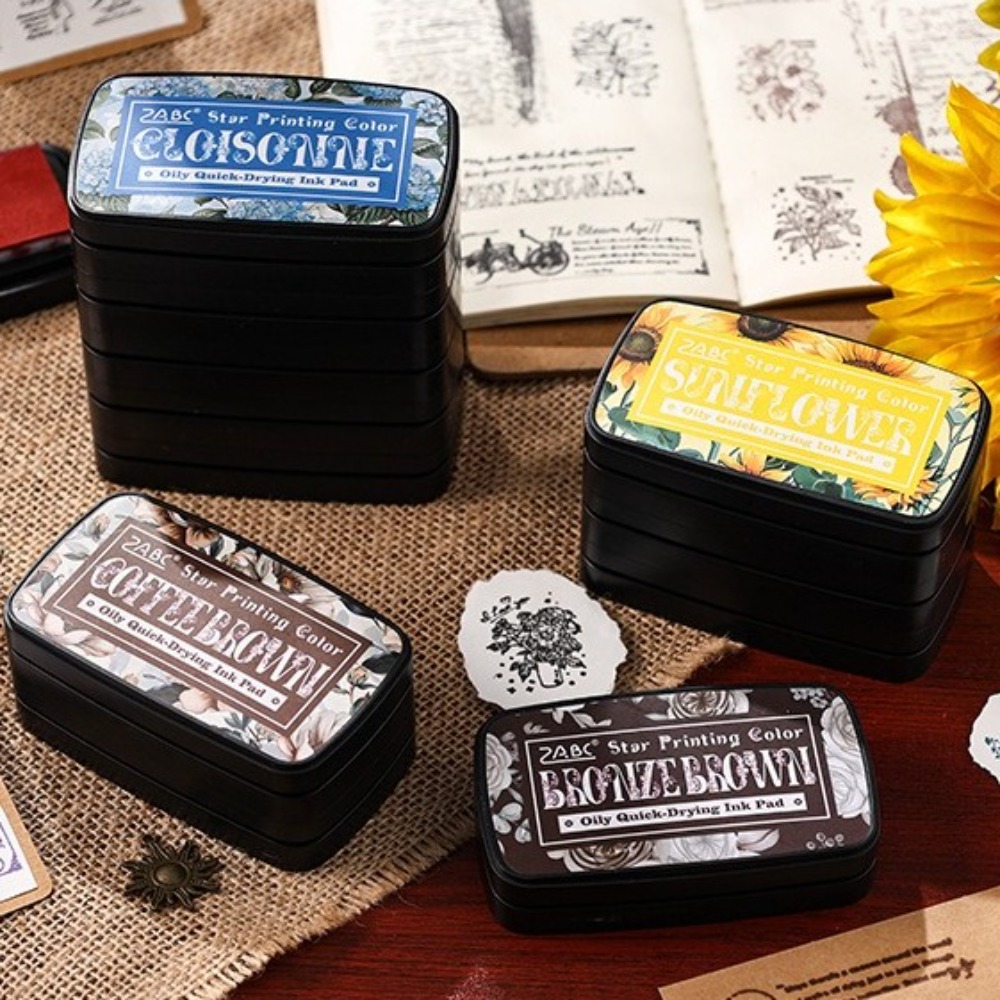 Colorido multicolorido almofad - Self Inking Stamp avaliação e preço