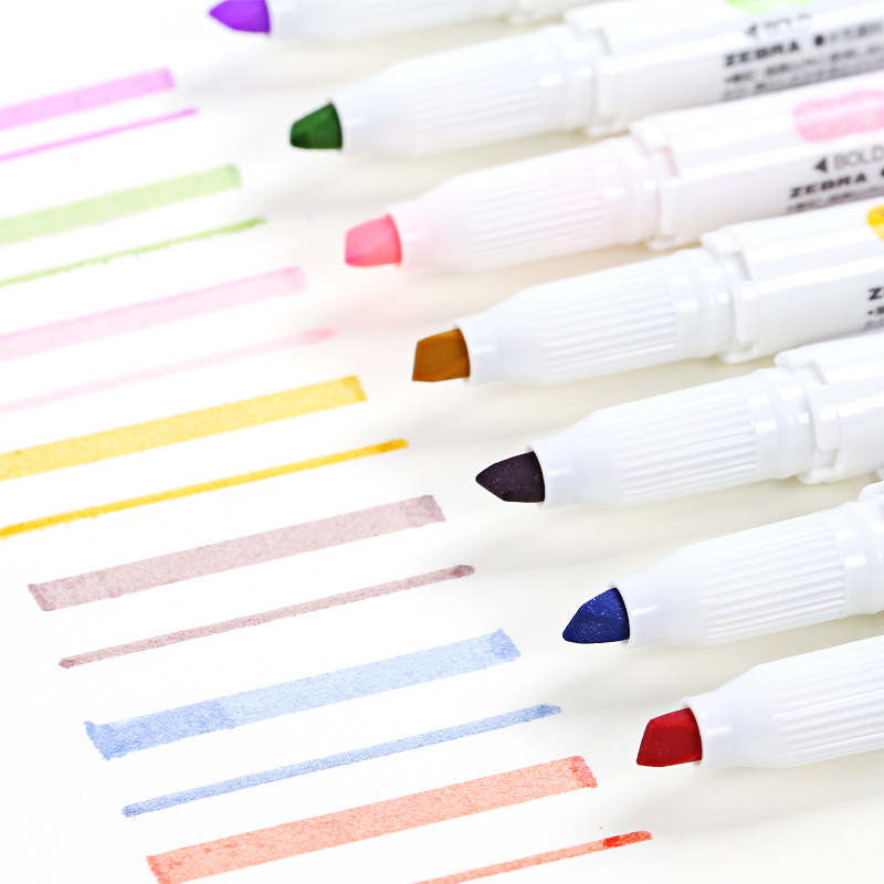 Japão zebra wkt7 novo milliner - Zebra Pen Mildliner avaliação e preço