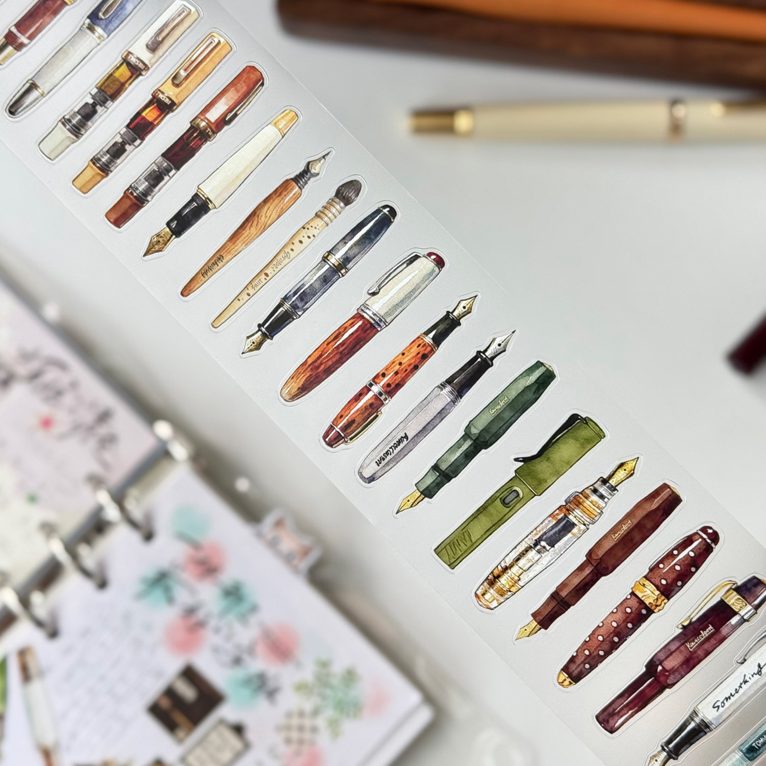 Coleção de Canetas Vintage Dre - Washi Tape Set avaliação e preço