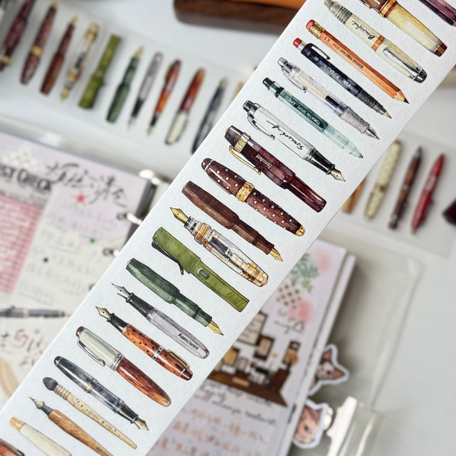 Coleção de Canetas Vintage Dre - Washi Tape Set avaliação e preço