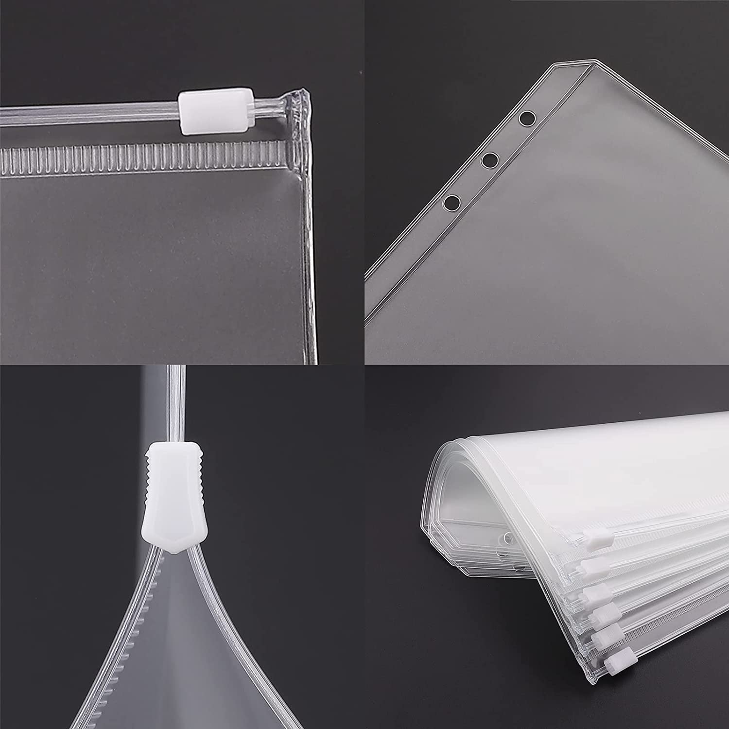 A5 a6 a7 zíper sacos de folhas - Portfolio Folder Zip avaliação e preço