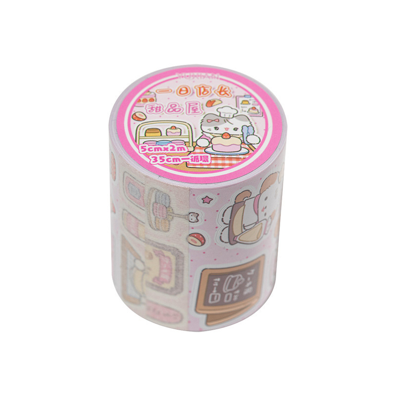 1 Rolo de Fita Washi com Estam - Washi Tape Set avaliação e preço