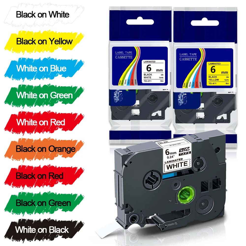 1 Pacote de Fita TZe211 Ptouch - Label Printer Tape avaliação e preço