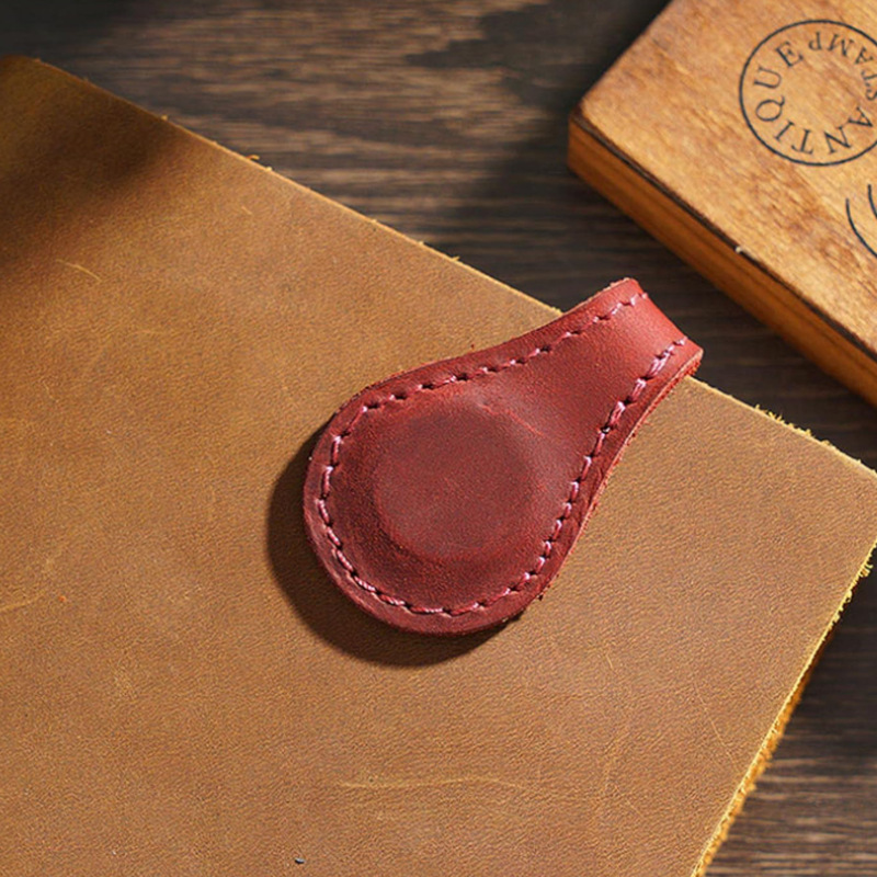 Double-Sided couro magnético B - Bookmark Magnetic Clip avaliação e preço