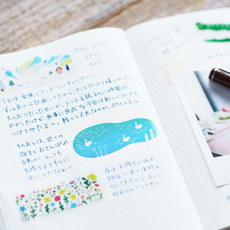 Kitta Pequena Fita De Papel Bo - Washi Tape Set avaliação e preço