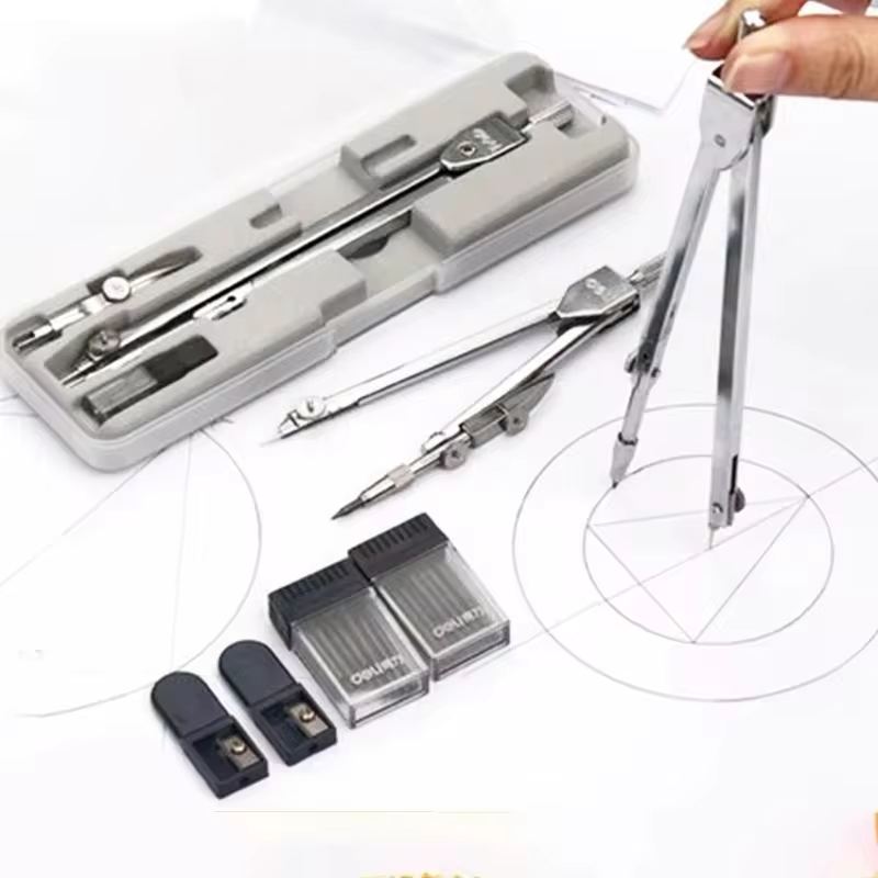 Aço inoxidável multifuncional  - Compass Geometry Set avaliação e preço