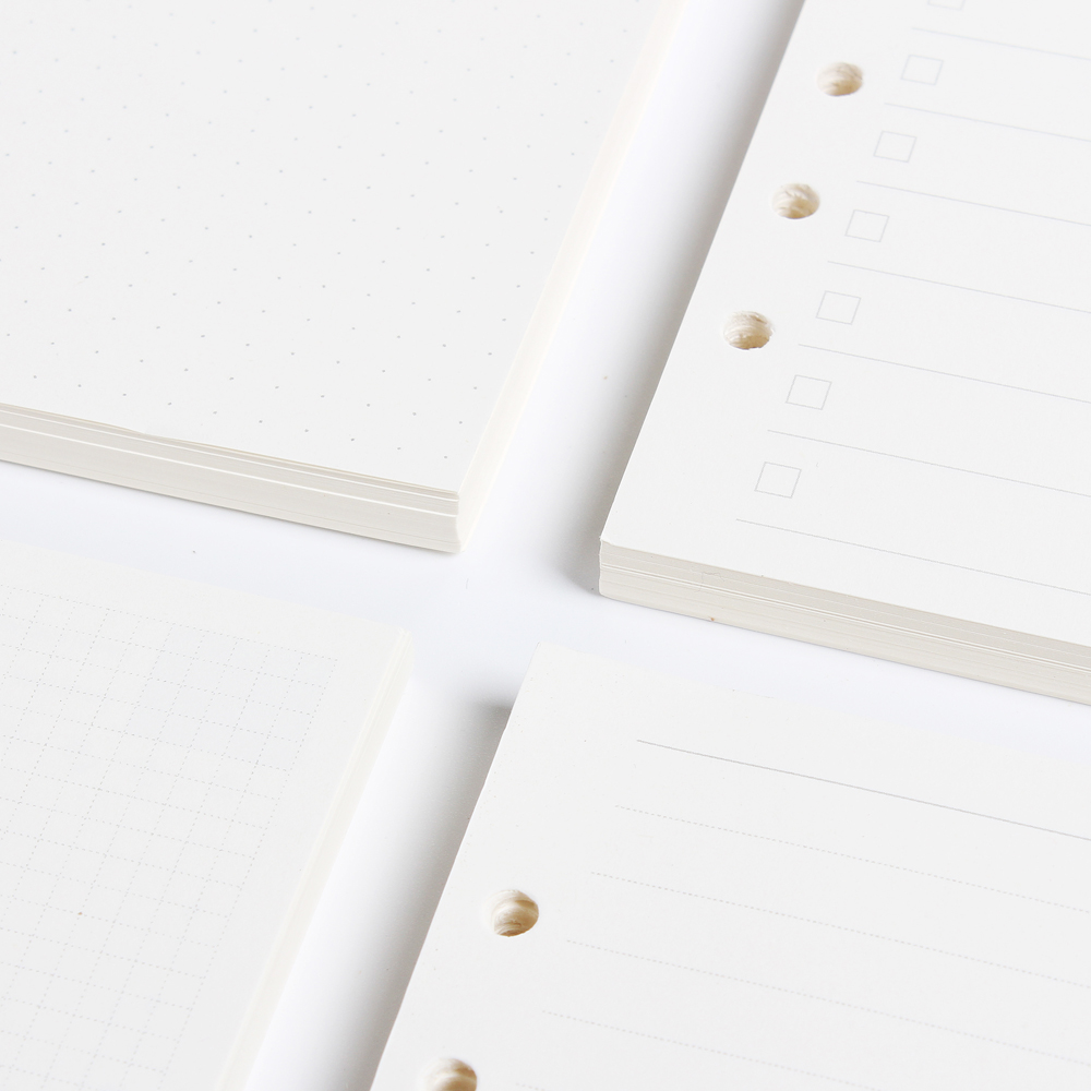 Clássico 6 furos fichário cade - Notebook Dotted A5 avaliação e preço