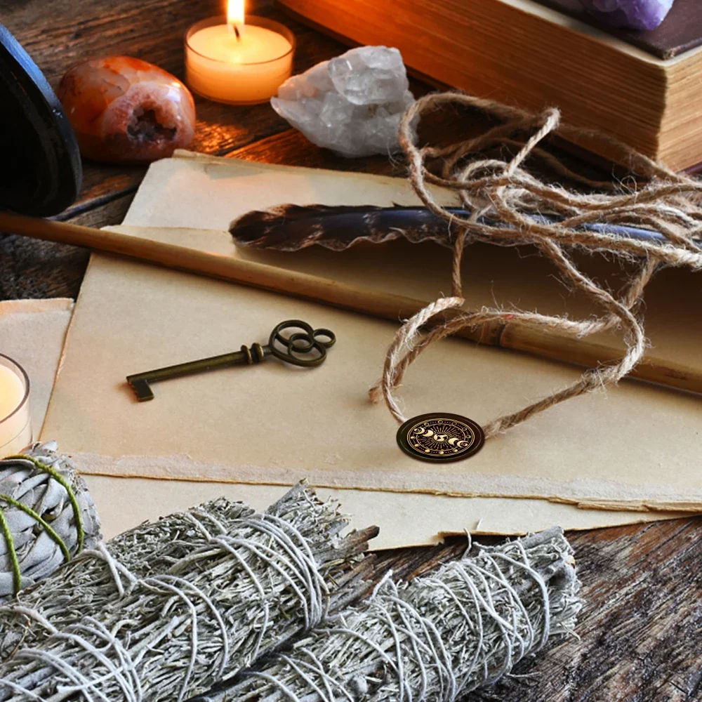 Lua Fase Cera Selo Carimbo com - Wax Seal Stamp Kit avaliação e preço