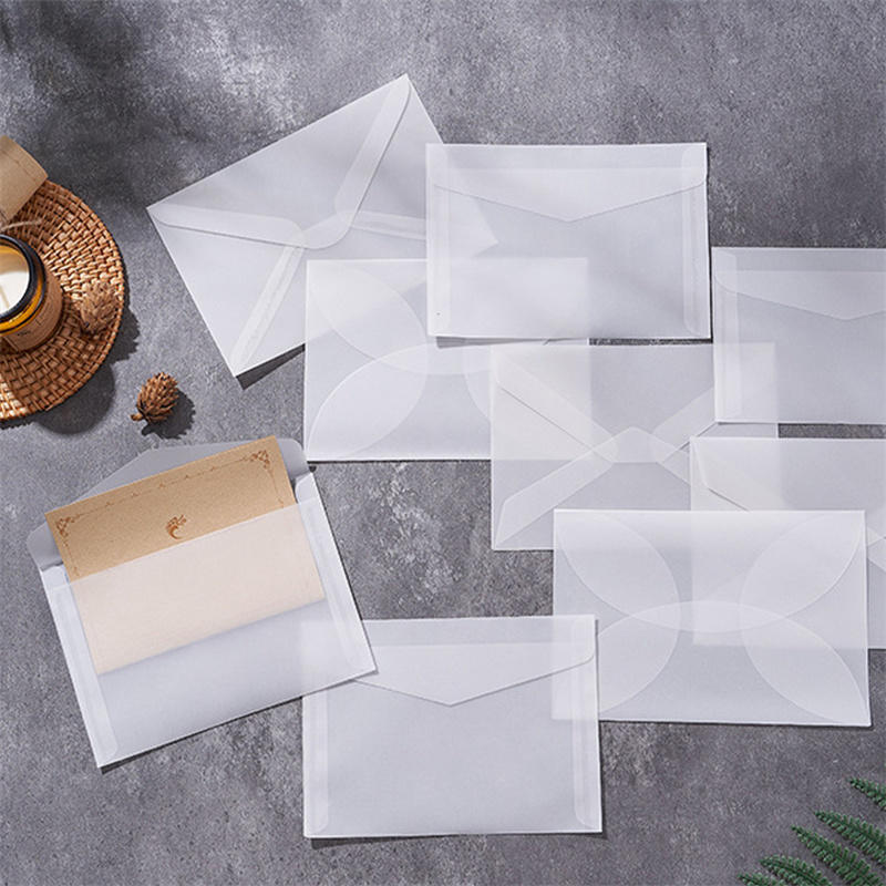50 unidades/lote Envelope Tran - Letter Envelope Kraft avaliação e preço