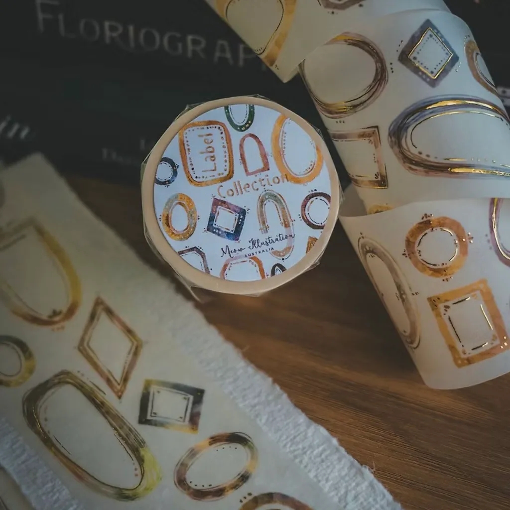 Coleção Meow Vintage Label, Fi - Washi Tape Set avaliação e preço