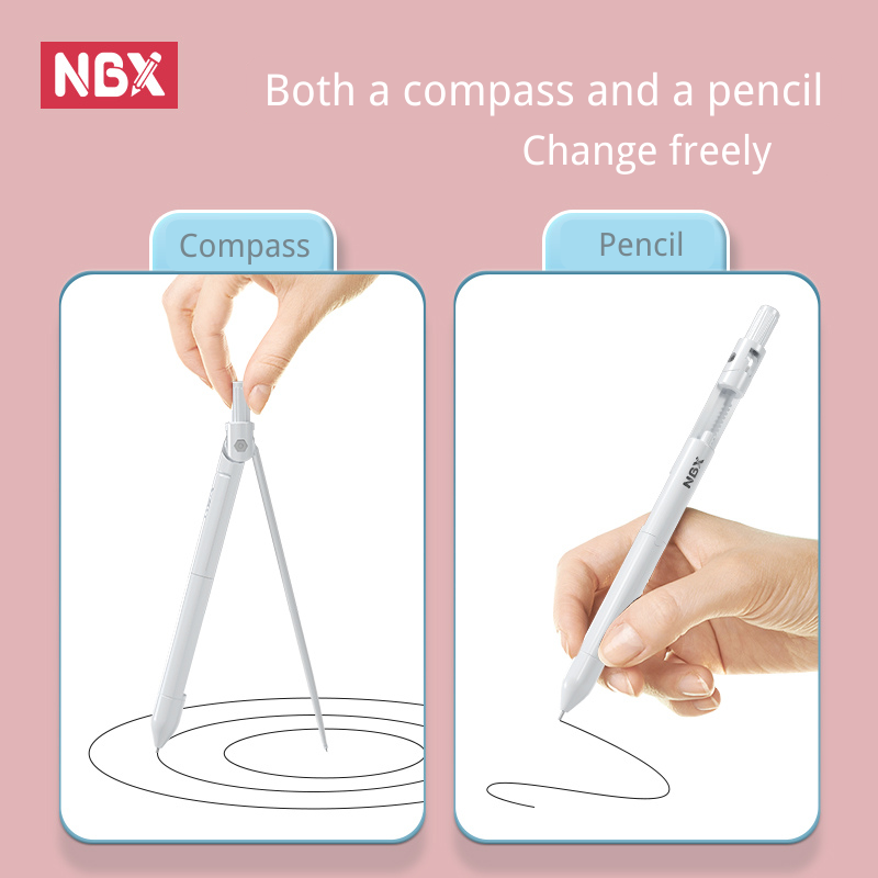 Nbx bússola lápis escola desen - Compass Geometry Set avaliação e preço